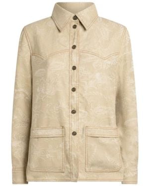 Etro Denim Jackets - Neutro