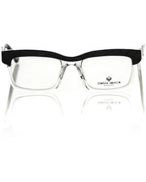 Frankie Morello Clubmaster Geometrische Brille - Schwarz