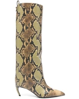 The Attico Lea Boots - Grün