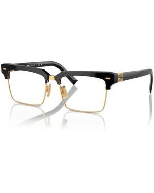 Miu Miu Glasses - Negro