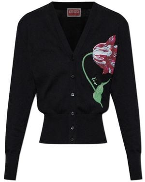 KENZO Cardigans - Nero