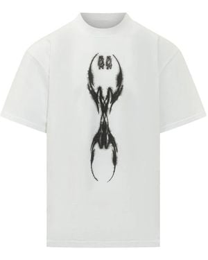 44 Label Group Tops ,Wit ,Katoen Aaa Grafisch T-Shirt