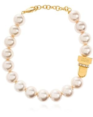 Moschino Logo Ketting - Metallic