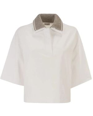 Brunello Cucinelli Polo Shirts - Blanco