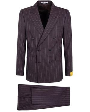 Tagliatore Single Breasted Suits - Blauw