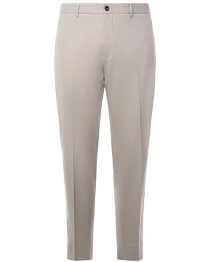 BE ABLE Slim-Fit Trousers - Grey