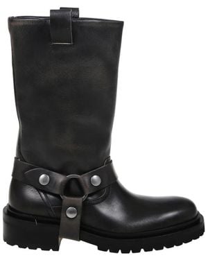 Golden Goose High Boots - Nero