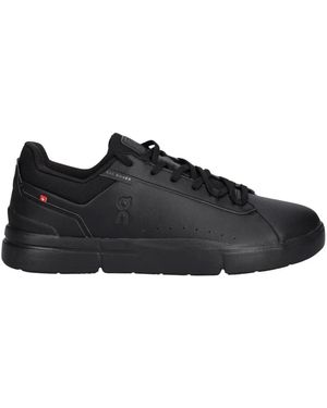 On Shoes Fitness ,Zwart ,Leer The Roger Advantage