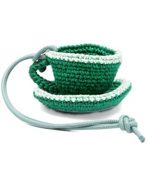 JW Anderson Keyrings - Groen
