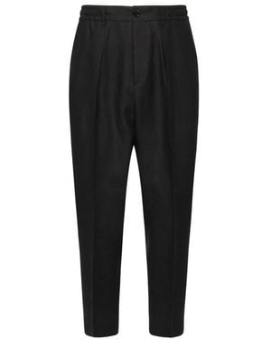 BE ABLE Slim-Fit Trousers - Black