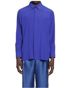 Tom Ford Casual Shirts - Azul
