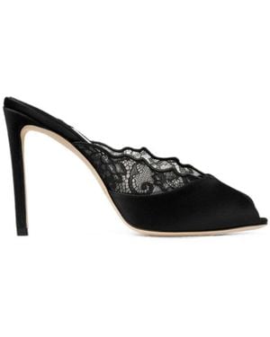 Jimmy Choo Heeled Mules - Negro