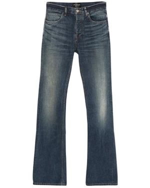 Balenciaga Boot-Cut Jeans - Blauw