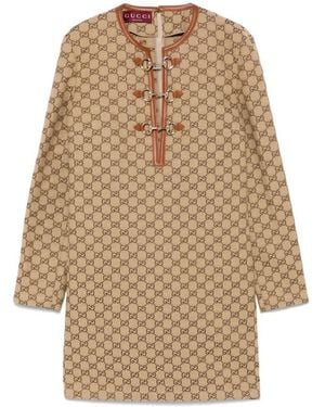 Gucci Short Dresses - Natural