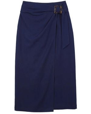 Ottod'Ame Midi Skirts - Blu