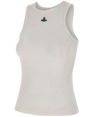 Vivienne Westwood Sleeveless Tops - White