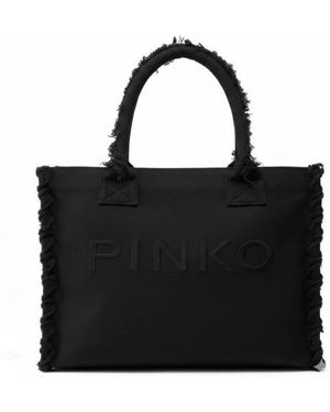 Pinko Tote Bags - Nero