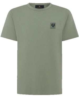 Belstaff Groene Bries Feniks Patch Tee