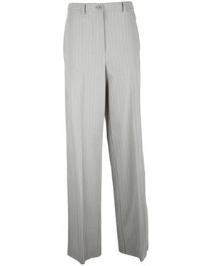 Patrizia Pepe Wide Trousers - Grey