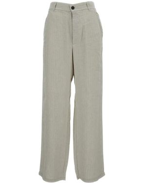 Barena Wide Trousers - Grey