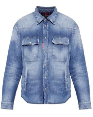 DSquared² Isolierte Hemd - Blau