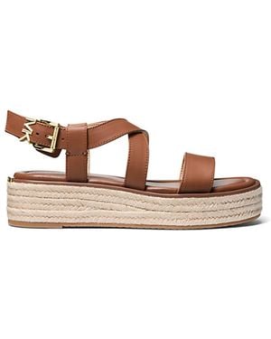Michael Kors Flat Sandals - Brown