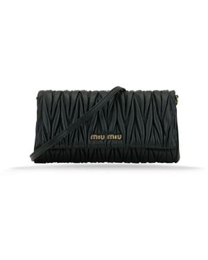 Miu Miu Ledertasche - Schwarz