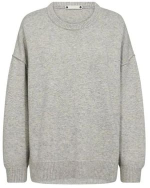 co'couture Round-Neck Knitwear - Gris
