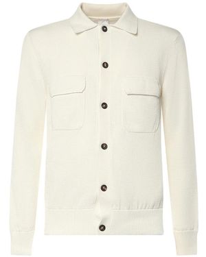 Eleventy Truien & Vesten ,Cardigans - Wit