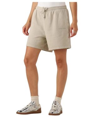Modström Korte Broeken ,Olijfgroene Zomer Shorts - Naturel