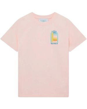 CASABLANCA T-Shirts - Pink