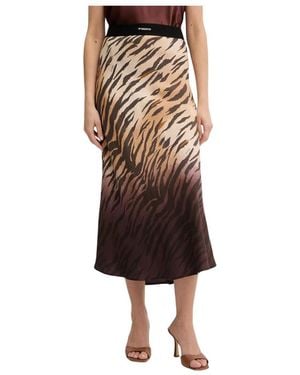 Pinko Midi Skirts - Marrón