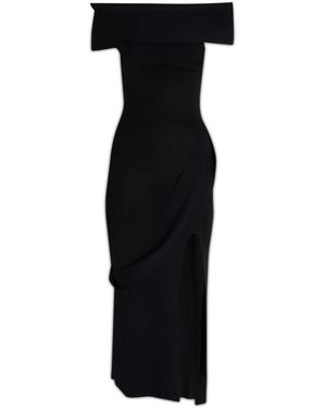 ALESSANDRO VIGILANTE Knitted Dresses - Black