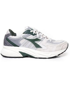 Diadora Mesh schnürsneaker in faded grey - Weiß