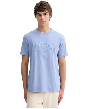 Iceberg T-Shirts - Azul