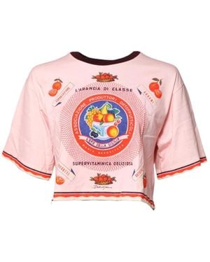 Dolce & Gabbana T-Shirts - Rosa