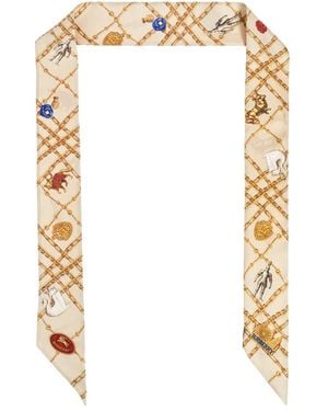 Burberry Cashmere Sjaal - Metallic