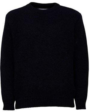 Edwin Round-Neck Knitwear - Blue