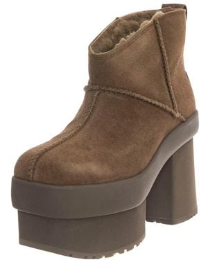 UGG New Heights Platform Mini Boot - Braun