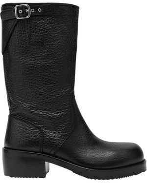 Dries Van Noten High Boots - Negro