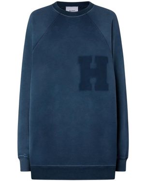 Halfboy Over Crew Neck - Blauw