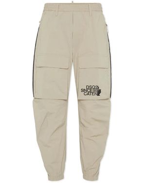 DSquared² Broeken ,Wit ,Stijlvolle Broeken Voor Mannen - Naturel