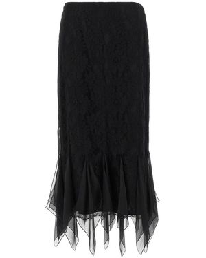 Valentino Garavani Midi Skirts - Black