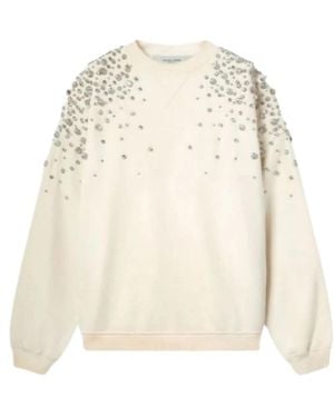 Golden Goose Sweatshirts - Natural