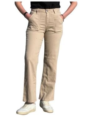 Islow Leha Flare Hosen - Natur