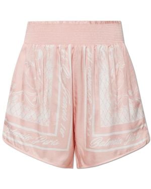 Balmain Short Shorts - Rosa