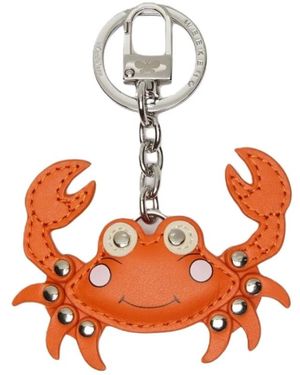 Weekend by Maxmara Accessoires ,Oranje ,Leer Wkacorto Sleutelhanger