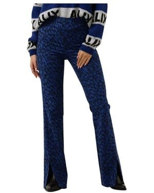 Alix The Label Slim-Fit Trousers - Blauw