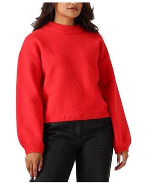 Another Label Rode Gebreide Trui Voor Vrouwen - Rood