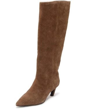 Ash Heeled Boots - Brown